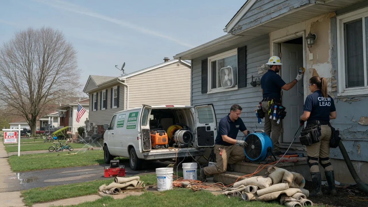 Flood Cleanup in Hubbell, MI near me
